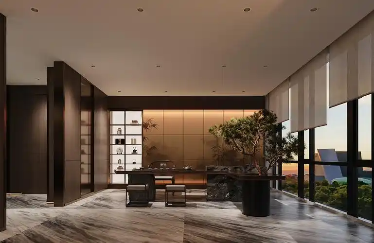 夜上海论坛-专属各区工作室喝茶预约-浦东江畔茶叙工作室江景包间